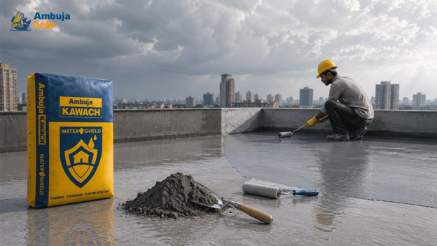 How to Choose the Best Waterproof Cement for Roofs & Terraces